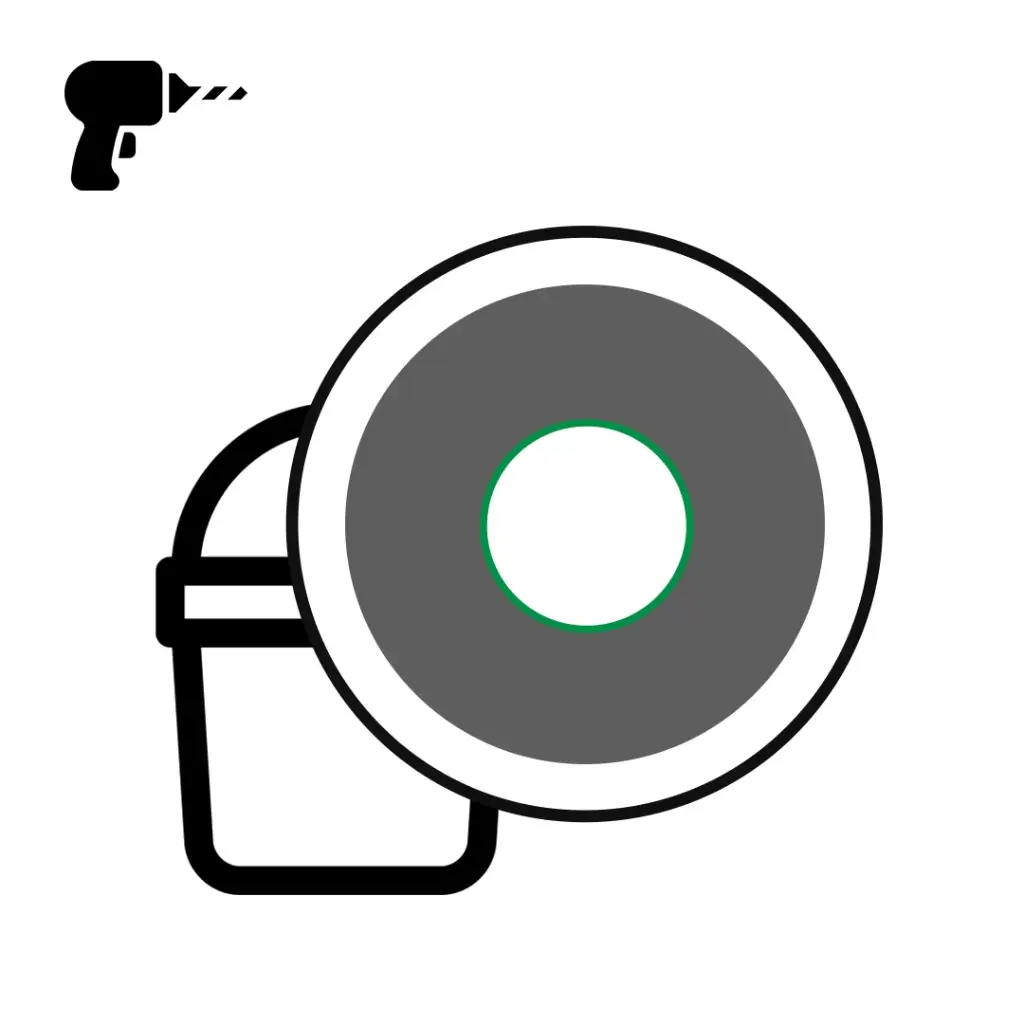 Agujero de la tapa del cubo (servicio)