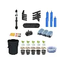 Grow Pot RDWC 20L Kit Sistema Hidropónico de 6 Cubos con Bombas de Aire, Macetas de Red y Depósito de Agua