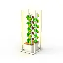 Kit Hidropónico N19 Sistema de Torre para 30 Plantas, Jardín Interior Completo con Nutrientes, Semillas y Accesorios
