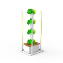 Kit Hidropónico N6W Sistema de Torre para 20 Plantas, Jardín Interior Completo con Nutrientes, Semillas y Accesorios